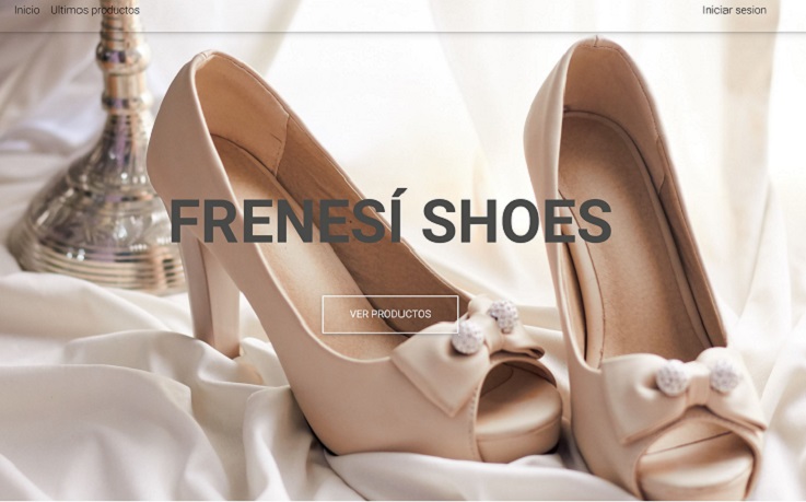 Pagina de venta de calzados Frenesi Shoes